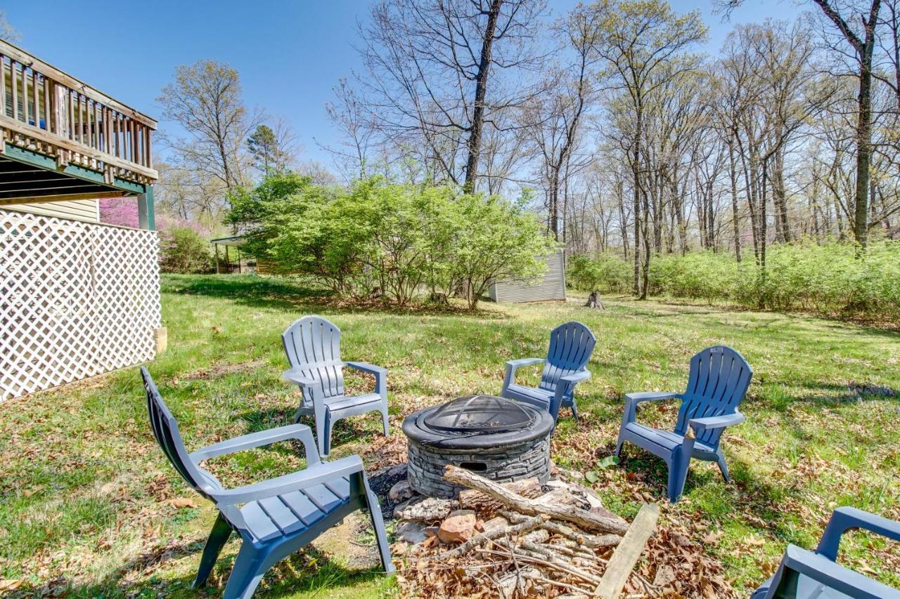 Homey Luray Cabin With Fire Pit And Deck! المظهر الخارجي الصورة